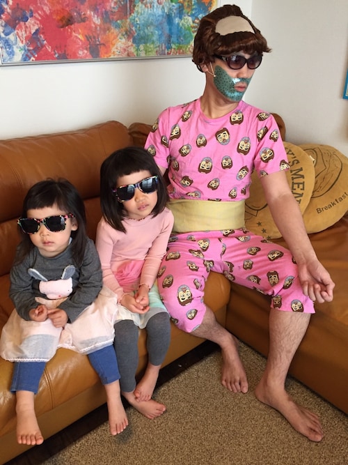 全身ユニクロおじさん Vivienne Westwoodのサングラスを使ったコーディネート Wear