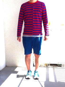 全身ユニクロおじさんさん（メンズ・177cm）の夏コーディネート