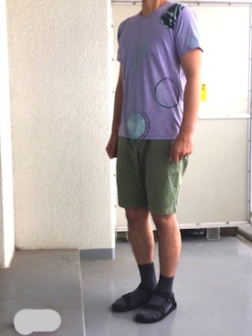 全身ユニクロおじさんさん（メンズ・177cm）の夏コーディネート