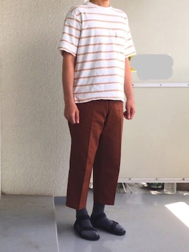 全身ユニクロおじさんさん（メンズ・177cm）の夏コーディネート