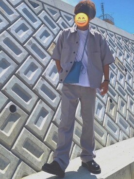 「Daniel Wellington（ダニエルウェリントン）の販売終了クラシックペティット アッシュフィールド32mm（アナログ腕時計）」を使った、ちゅんさん（メンズ・173cm）の夏コーディネート