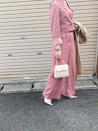 Ameri（アメリ）の「TAILORED ALL IN ONE（つなぎ/オールインワン