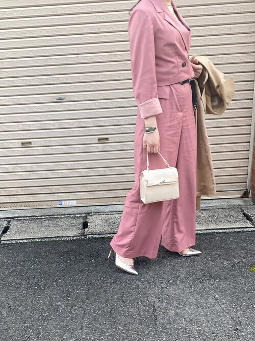 Ameri（アメリ）の「TAILORED ALL IN ONE（つなぎ/オールインワン