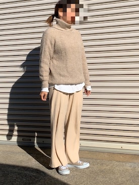 「squady（スカディー）のアイテム」を使った、mijinko79さん（レディース・151cm）の秋コーディネート