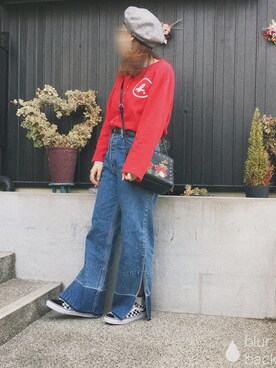 ㅁㅅㅋさん（レディース・157cm）の冬コーディネート