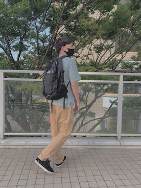 「ES（エス）のアイテム」を使った、ほぼ　よしきさん（メンズ・178cm）の秋コーディネート