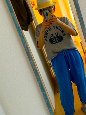 「POOL（プール）のアイテム」を使った、たぬきさん（レディース・153cm）の秋コーディネート