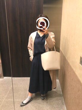 「ELLE（エル）のアイテム（ジャケット/アウター）」を使った、ぷちぷちさん（レディース・149cm）の春コーディネート