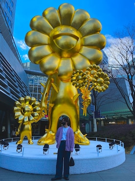 「FEKETE（フェケテ）のアイテム（パンツ）」を使った、とーあさん（メンズ・170cm）の冬コーディネート