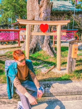 「QWSTION（クエスション）のアイテム（腕時計）」を使った、たくみさん（メンズ・178cm）の春コーディネート