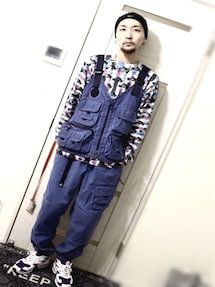 【NIKE ACG/ナイキ エーシージー】フィッシングベスト watchman NIKE ACG（ナイキエィシージー）の「NIKE ACG BUTTLES VEST