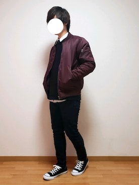 Uさん（メンズ・165cm）の冬コーディネート