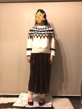 されんじゅさん（レディース・155cm）の冬コーディネート