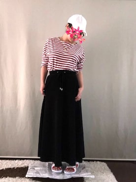 「AMERICAN HOLIC」｜されんじゅさん（レディース・155cm）の春コーディネート