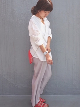 「kajsa（カイサ）のアイテム」を使った、sugi.hさん（レディース・157cm）の夏コーディネート