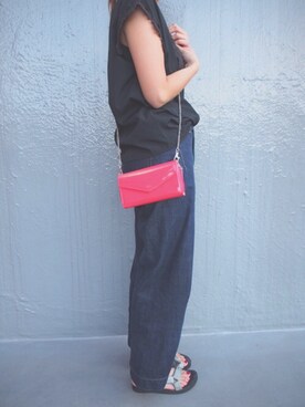 「kajsa（カイサ）のアイテム」を使った、sugi.hさん（レディース・157cm）の夏コーディネート