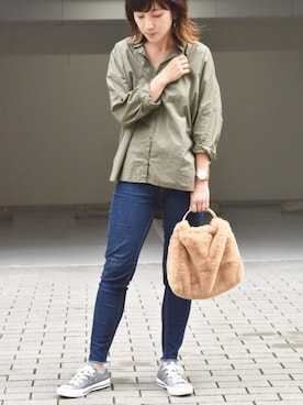 sugi.hさん（レディース・157cm）の秋コーディネート