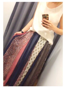 ashley joyさん（レディース・155cm）の夏コーディネート