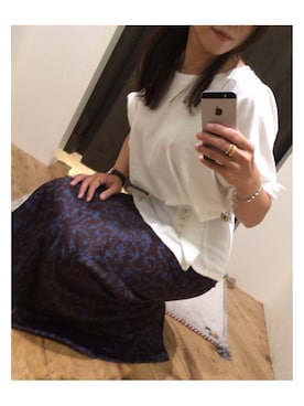 「Ungrid（アングリッド）のアイテム（シューズ）」を使った、ashley joyさん（レディース・155cm）の秋コーディネート