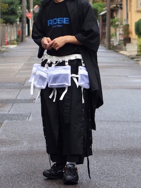 「ギミック」｜竹炭ピッツァさん（メンズ・165cm）の秋コーディネート