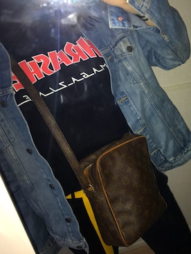 「LouisVuitton」｜「アイテム（デニムジャケット）」を使った、nooooooさん（レディース・163cm）の秋コーディネート