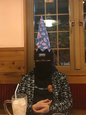 「BUTTSTAIN（バットステイン）のアイテム」を使った、すんさん（メンズ・168cm）の冬コーディネート