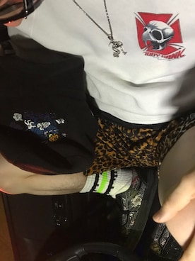 「BUTTSTAIN（バットステイン）のアイテム」を使った、すんさん（メンズ・168cm）の春コーディネート