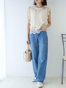 BLUEEASTさん（レディース・160cm）の夏コーディネート