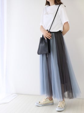 BLUEEASTさん（レディース・160cm）の夏コーディネート