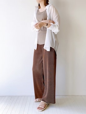 BLUEEASTさん（レディース・160cm）の夏コーディネート