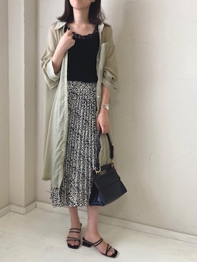 BLUEEASTさん(レディース・160cm)の夏コーディネート