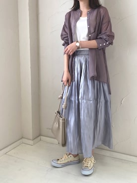 BLUEEASTさん（レディース・160cm）の夏コーディネート