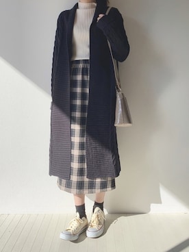 BLUEEASTさん（レディース・160cm）の冬コーディネート