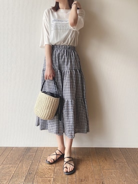 BLUEEASTさん（レディース・160cm）の夏コーディネート