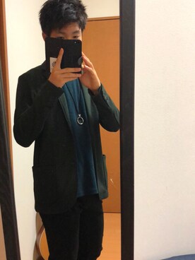 まゆげりーたさん（メンズ・165cm）の冬コーディネート