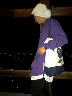 まゆげりーたさん（メンズ・165cm）の冬コーディネート