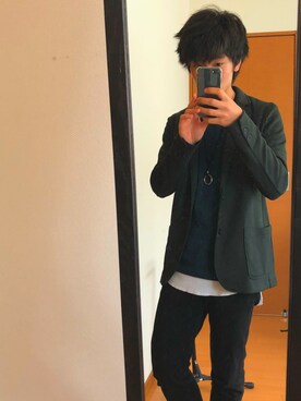 まゆげりーたさん（メンズ・165cm）の冬コーディネート