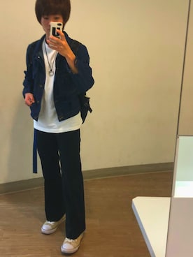 まゆげりーたさん(メンズ・167cm)の春コーディネート