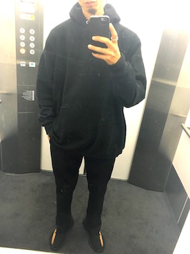 「BEAMS（ビームス）のアイテム（スウェット）」を使った、KEITAさん（メンズ・178cm）の冬コーディネート