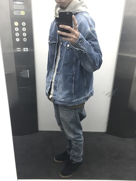 「VAPORIZE（ヴェイパライズ）のアイテム」を使った、KEITAさん（メンズ・178cm）の春コーディネート