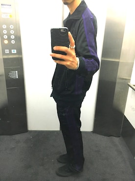 「アイテム（スニーカー、ブラック系）」を使った、KEITAさん（メンズ・178cm）の夏コーディネート