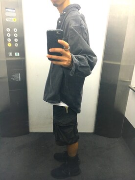 「sage de cret（サージュデクレ）のアイテム」を使った、KEITAさん（メンズ・178cm）の夏コーディネート