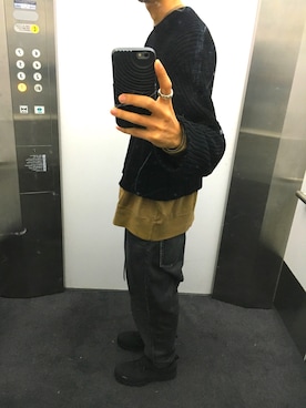 「BEAMS T（ビームスティー）のアイテム」を使った、KEITAさん（メンズ・178cm）の秋コーディネート