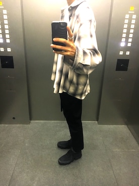 「LABRAT（ラブラット）のアイテム」を使った、KEITAさん（メンズ・178cm）の秋コーディネート