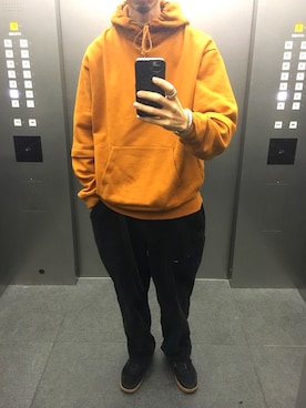 「VAPORIZE（ヴェイパライズ）のアイテム」を使った、KEITAさん（メンズ・178cm）の冬コーディネート