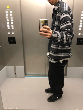 「AIRWALK（エアウォーク）のアイテム」を使った、KEITAさん（メンズ・178cm）の春コーディネート