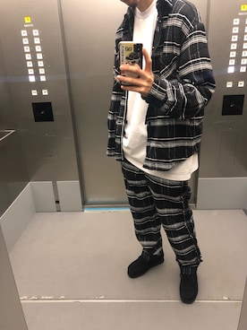 「BEAMS T（ビームスティー）のアイテム」を使った、KEITAさん（メンズ・178cm）の春コーディネート