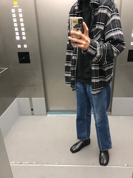 「WESTOVERALLS（ウエストオーバーオールズ）のアイテム」を使った、KEITAさん（メンズ・178cm）の春コーディネート