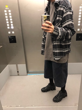 「BEAMS T（ビームスティー）のアイテム」を使った、KEITAさん（メンズ・178cm）の春コーディネート