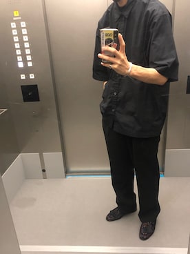 「アイテム（スリッポン）」を使った、KEITAさん（メンズ・178cm）の夏コーディネート